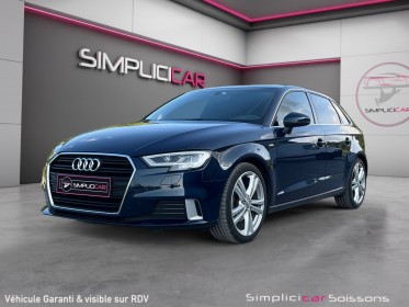 Audi a3 sportback 30 tdi 116 s tronic 7 s line occasion simplicicar soissons simplicicar simplicibike france