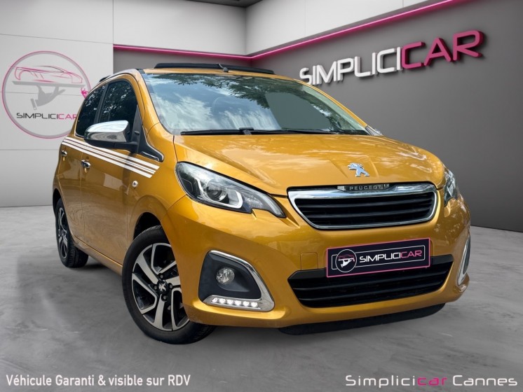Peugeot 108 1.2 82 ch collection top! occasion cannes (06) simplicicar simplicibike france Peugeot 108 1.2 82 ch collection top! occasion cannes (06) simplicicar simplicibike france