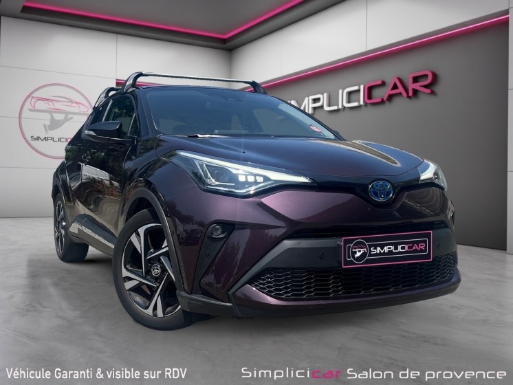 Toyota c-hr hybride my23 122cv/collection/carplay/camera/sieges et volant chauffant/garantie 2026..... occasion simplicicar...