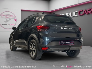Dacia sandero eco-g 100 stepway expression clim caméra carplay attelage garantie 12 mois occasion simplicicar narbonne...