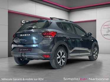 Dacia sandero eco-g 100 stepway expression clim caméra carplay attelage garantie 12 mois occasion simplicicar narbonne...