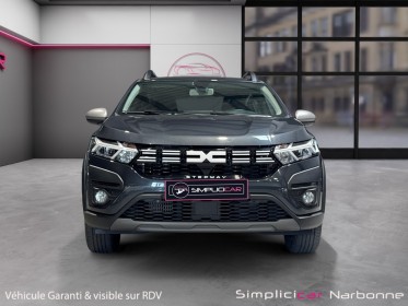 Dacia sandero eco-g 100 stepway expression clim caméra carplay attelage garantie 12 mois occasion simplicicar narbonne...