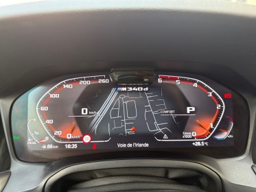 Bmw serie 3 g20 m340d xdrive 340 ch bva8-fr-suivi bmw-garantie-full option-to-h/k-360°-drive pro-tÊte haute-shadow occasion...