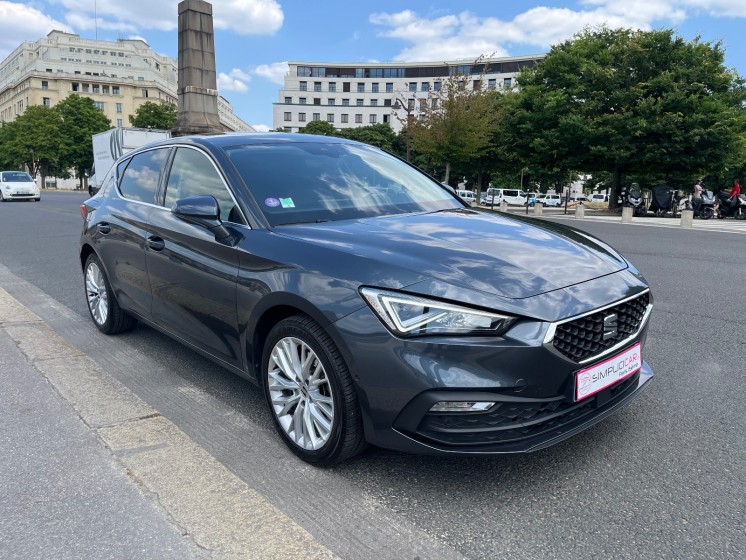 Seat leon 1.5 etsi 150 dsg7 xcellence occasion paris 15ème (75) simplicicar simplicibike france Seat leon 1.5 etsi 150 dsg7 xcellence occasion paris 15ème (75) simplicicar simplicibike france