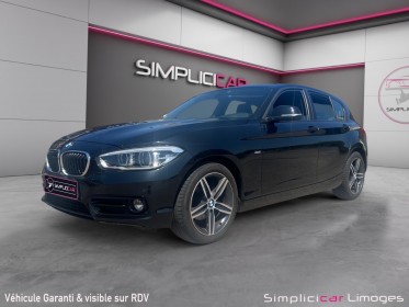 Bmw serie 1 f20 lci2 116d 116 ch bva8 sport garantie 12 mois occasion simplicicar limoges  simplicicar simplicibike france