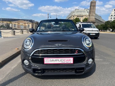 Mini cabriolet f57 lci cooper s 192 ch bva7 finition exquisite occasion paris 15ème (75) simplicicar simplicibike france