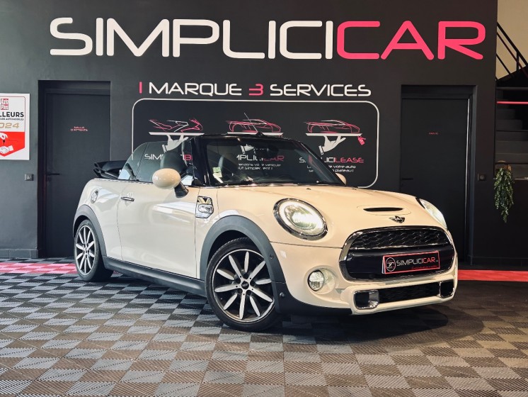 Mini cabriolet f57 cooper s 192 ch finition john cooper works garantie-12 mois occasion simplicicar aix les bains... Mini cabriolet f57 cooper s 192 ch finition john cooper works garantie-12 mois occasion simplicicar aix les bains...