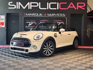 Mini cabriolet f57 cooper s 192 ch finition john cooper works garantie-12 mois occasion  simplicicar aix les bains...