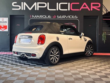 Mini cabriolet f57 cooper s 192 ch finition john cooper works garantie-12 mois occasion  simplicicar aix les bains...
