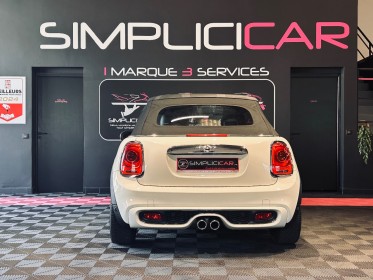 Mini cabriolet f57 cooper s 192 ch finition john cooper works garantie-12 mois occasion  simplicicar aix les bains...