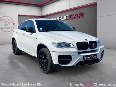 Bmw x6 e71 lci m50d 381ch a toit ouvrant-affichage tête haute -gps- caméra 360 occasion champigny-sur-marne (94)...