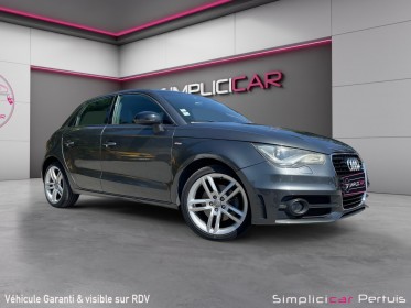 Audi a1 sportback 1.6 tdi 105 s line // toit panoramique // occasion simplicicar pertuis  simplicicar simplicibike france