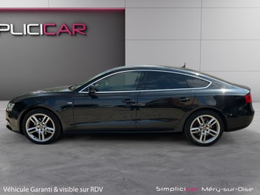 Audi a5 sportback 2.0 tdi 177 s line multitronic a / quattro / garanție 12 mois occasion simplicicar mery-sur-oise...