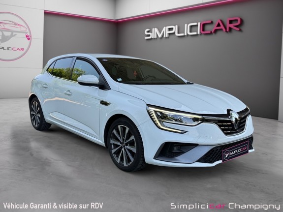 Renault megane iv berline tce 140 r.s. line - garantie 12mois - premiere main - entretien complet renault - carplay -...