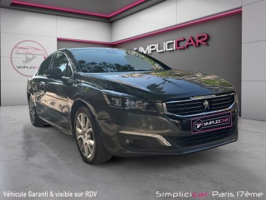 Peugeot 508 1.6 thp 165ch ss eat6 féline / entretien a jour / garantie 12 mois occasion paris 17ème (75)(porte maillot)...