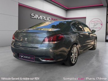 Peugeot 508 1.6 thp 165ch ss eat6 féline / entretien a jour / garantie 12 mois occasion paris 17ème (75)(porte maillot)...