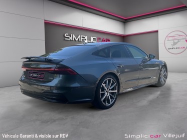 Audi a7 sportback 40 tdi 204 s tronic 7 s line, suivie audi, park assist, régulateur adaptatif, caméra de recul,...
