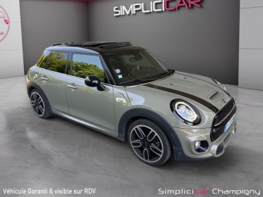 Mini hatch 5 portes f55 lci cooper s 192 ch john cooper works / jcw / toit ouvrant / harman kardon / tete haute full occasion...