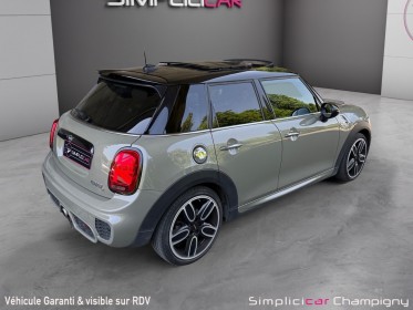 Mini hatch 5 portes f55 lci cooper s 192 ch john cooper works / jcw / toit ouvrant / harman kardon / tete haute full occasion...