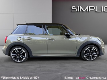 Mini hatch 5 portes f55 lci cooper s 192 ch john cooper works / jcw / toit ouvrant / harman kardon / tete haute full occasion...