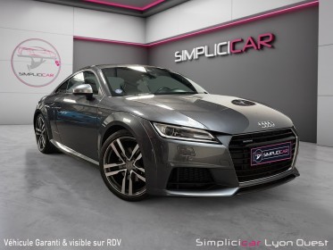 Audi tt coupe 2.0 tfsi 230 quattro s tronic 6 s line - garantie 12 mois occasion simplicicar lyon ouest simplicicar...