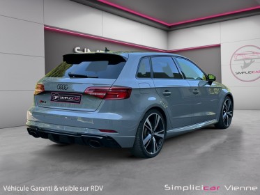Audi rs3 sportback 2.5 tfsi 400 s tronic 7 quattro toit ouvrant sieges rs occasion simplicicar vienne simplicicar...