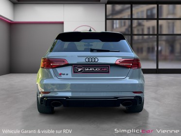 Audi rs3 sportback 2.5 tfsi 400 s tronic 7 quattro toit ouvrant sieges rs occasion simplicicar vienne simplicicar...