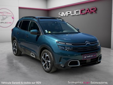 Citroen c5 aircross bluehdi 130 ss eat8 shine - 1°main suivi citroën/toit ouvrant pano/hayon elec/caméra 360 - garantie...