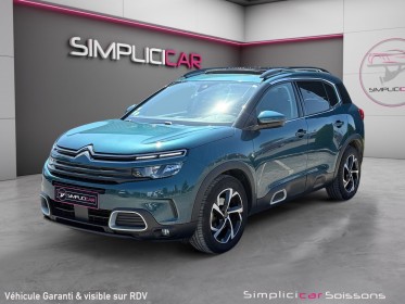Citroen c5 aircross bluehdi 130 ss eat8 shine - 1°main suivi citroën/toit ouvrant pano/hayon elec/caméra 360 - garantie...