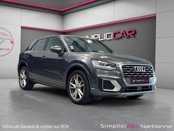 Audi q2 q2 30 tdi 116 s tronic 7 s line plus 1ère main carplay garantie 12 mois occasion simplicicar narbonne simplicicar...