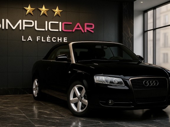 Audi a4 cabriolet 2.0tdi 140cv occasion simplicicar la fleche simplicicar simplicibike france