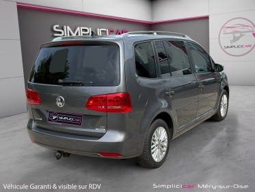 Volkswagen touran 1.6 tdi 105 fap cup bluemotion garantie 12 mois occasion simplicicar mery-sur-oise simplicicar simplicibike...
