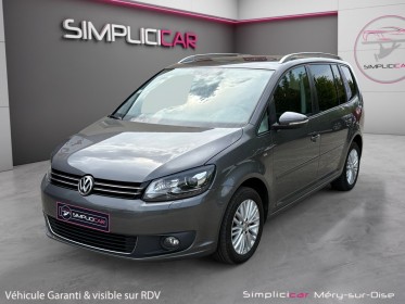 Volkswagen touran 1.6 tdi 105 fap cup bluemotion garantie 12 mois occasion simplicicar mery-sur-oise simplicicar simplicibike...