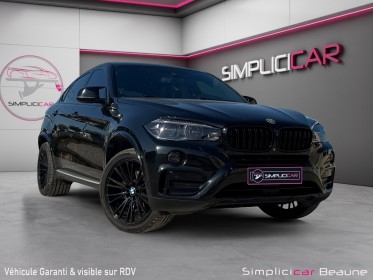 Bmw x6 f16 xdrive40d 313 ch lounge plus a full black occasion simplicicar beaune simplicicar simplicibike france