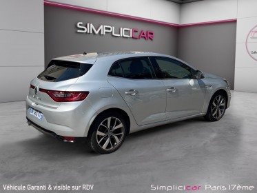 Renault megane iv berline dci 130 energy intens/camera de recul/regulateur de vitesse / carplay occasion paris 17ème...
