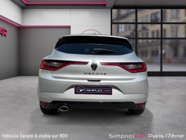 Renault megane iv berline dci 130 energy intens/camera de recul/regulateur de vitesse / carplay occasion paris 17ème...