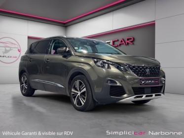 Peugeot 5008 bluehdi 130ch ss eat8 allure 7 places carplay caméra keyless garantie 12 mois occasion simplicicar narbonne...
