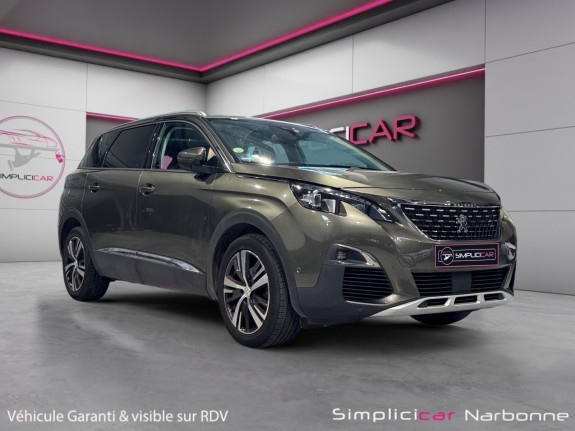 Peugeot 5008 bluehdi 130ch ss eat8 allure 7 places carplay caméra keyless garantie 12 mois occasion simplicicar narbonne...