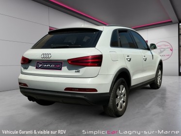 Audi q3 2.0 tdi 177 ch quattro attraction s tronic 7 - sièges chauffants occasion simplicicar lagny  simplicicar...