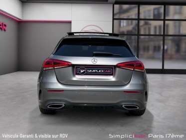 Mercedes classe a 180 d 7g-dct amg line/toit  ouvrant panoramique/ camera de recul/park assist occasion paris 17ème...