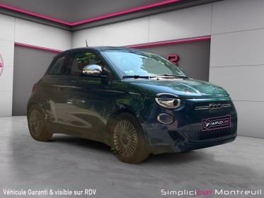 Fiat 500 nouvelle e 118 ch /garantie 12 mois/carplay/ecran tactile/climatisation occasion montreuil (porte de vincennes)(75)...