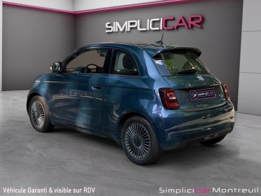 Fiat 500 nouvelle e 118 ch /garantie 12 mois/carplay/ecran tactile/climatisation occasion montreuil (porte de vincennes)(75)...