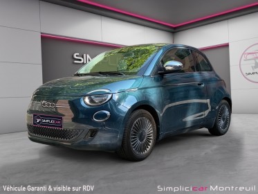 Fiat 500 nouvelle e 118 ch /garantie 12 mois/carplay/ecran tactile/climatisation occasion montreuil (porte de vincennes)(75)...