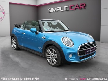 Mini cabriolet f57 cooper 136ch édition heddon street - garantie 12mois - entretien mini - carplay - clim auto - radar av ar...