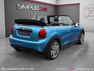 Mini cabriolet f57 cooper 136ch édition heddon street - garantie 12mois - entretien mini - carplay - clim auto - radar av ar...
