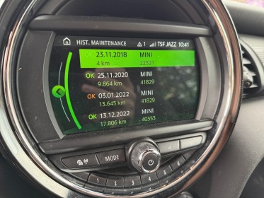 Mini cabriolet f57 cooper 136ch édition heddon street - garantie 12mois - entretien mini - carplay - clim auto - radar av ar...