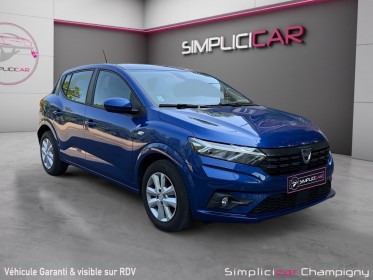 Dacia sandero sce 65 - 22 confort / garantie 12mois / premiere main / entretien dacia / carplay / camera de recul / faible......