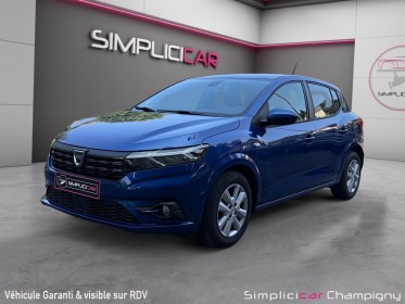 Dacia sandero sce 65 - 22 confort / garantie 12mois / premiere main / entretien dacia / carplay / camera de recul / faible......