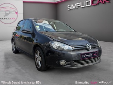 Volkswagen golf 1.6 tdi 105 fap cr trendline, garantie 12 mois, park assist, radar av/ar occasion simplicicar villejuif ...