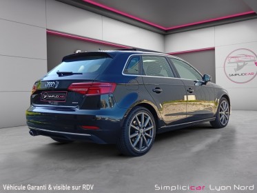 Audi a3 sportback 2.0 tfsi 190ch stronic 7 quattro design luxe virtual cockpit toit ouvrant occasion simplicicar lyon nord ...